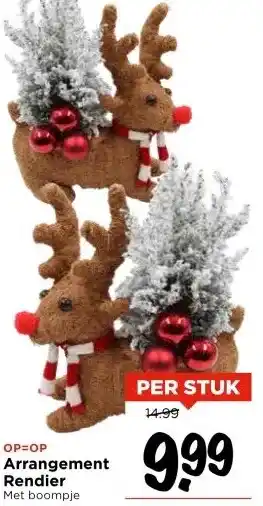 Vomar Voordeelmarkt Arrangement Rendier aanbieding