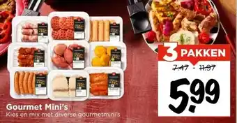 Vomar Voordeelmarkt Gourmet Mini's aanbieding