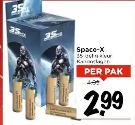 Vomar Voordeelmarkt Space-X aanbieding