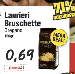 Budget Food Laurieri Bruschette aanbieding