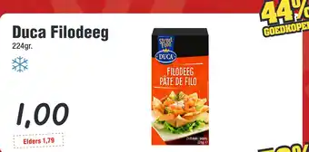 Budget Food Duca Filodeeg aanbieding