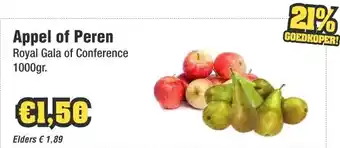 Budget Food Appel of Peren aanbieding