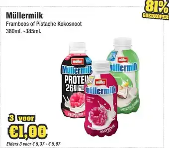 Budget Food Müllermilk aanbieding
