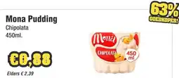 Budget Food Mona Pudding aanbieding