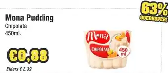 Budget Food Mona Pudding aanbieding