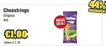 Budget Food Cheestrings aanbieding