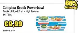Budget Food Campina Greek Powerbowl aanbieding