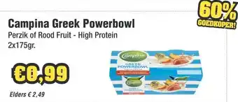 Budget Food Campina Greek Powerbowl aanbieding