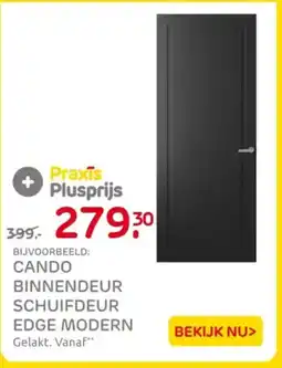 Praxis Cando binnendeur schuifdeur edge modern aanbieding