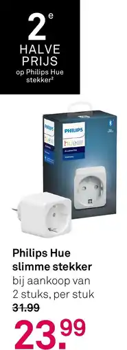 Karwei Philips Hue slimme stekker aanbieding