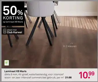 Karwei Laminaat XB Maris aanbieding