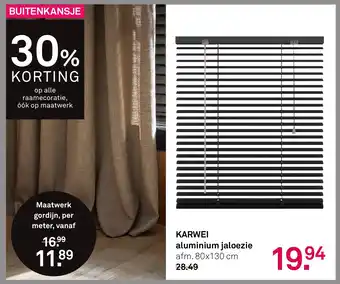 Karwei KARWEI aluminium jaloezie aanbieding