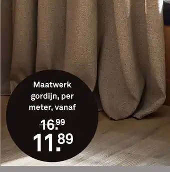 Karwei Maatwerk gordijn aanbieding