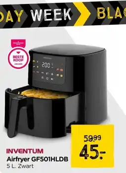 Xenos Inventum Airfryer GF501HLDB aanbieding