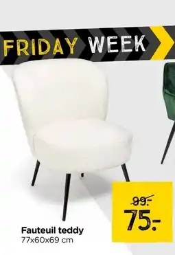 Xenos Fauteuil teddy aanbieding