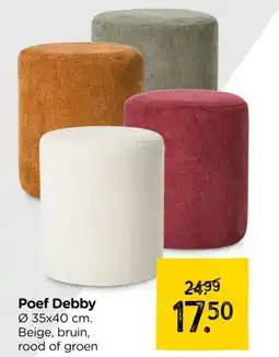 Xenos Poef Debby aanbieding