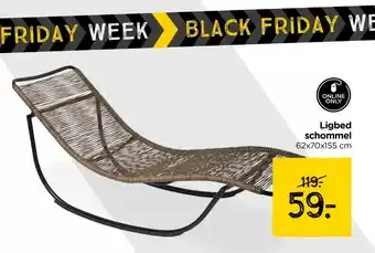 Xenos Ligbed schommel aanbieding