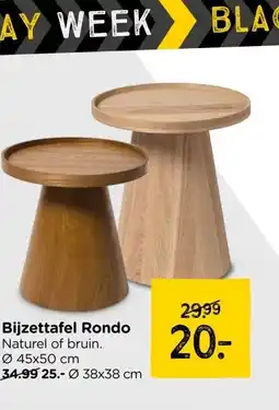Xenos Bijzettafel Rondo aanbieding