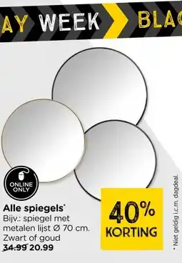 Xenos Alle spiegels aanbieding