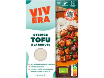 Hoogvliet Vivera Stevige tofu a la minute aanbieding