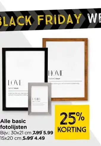 Xenos Alle basic fotolijsten aanbieding