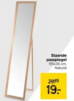Xenos Staande passpiegel aanbieding