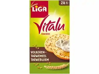 Hoogvliet Liga Vitacrackers volkoren aanbieding