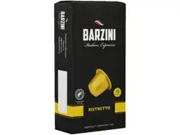 Hoogvliet Barzini Nespresso capsules ristretto aanbieding