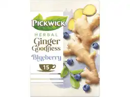 Hoogvliet Pickwick Ginger Goodness Blueberry aanbieding