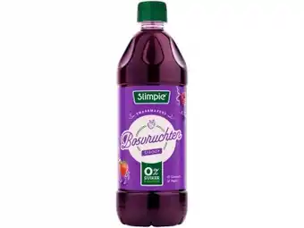 Hoogvliet Slimpie Siroop bosvruchten aanbieding