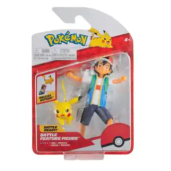 Toys2Play Pokemon Battle Feature Figuren (Ash & Pikachu) wave 10 aanbieding