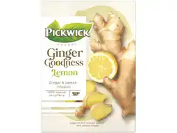 Hoogvliet Pickwick Ginger Goodness Lemon aanbieding