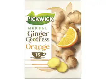 Hoogvliet Pickwick Ginger Goodness Orange aanbieding