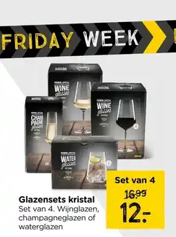 Xenos Glazensets kristal aanbieding