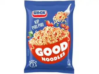 Hoogvliet Unox Good noodles piri piri aanbieding