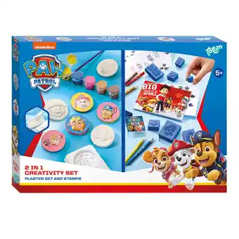 Toys2Play Paw Patrol Totum 2in1 gips en stempels aanbieding
