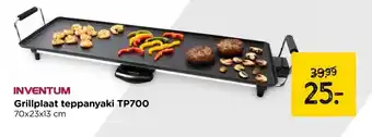 Xenos INVENTUM Grillplaat teppanyaki TP700 aanbieding