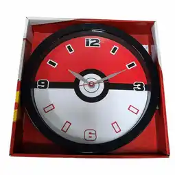 Toys2Play Pokémon Wandklok: Pokéball aanbieding