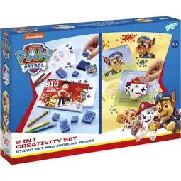 Toys2Play Paw Patrol Totum 2in1 strijkkralen en stempels aanbieding