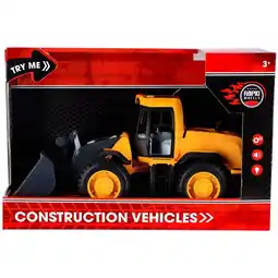 Toys2Play Rapid Wheels Bulldozer Met Licht En Geluid En Frictie aanbieding