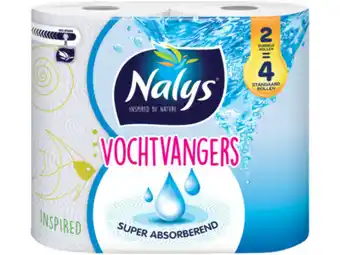 Hoogvliet Nalys Vochtvangers 2-rol aanbieding