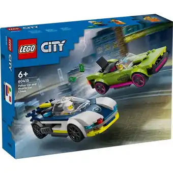 Toys2Play LEGO 60415 City Politiewagen En Snelle Achtervolging aanbieding