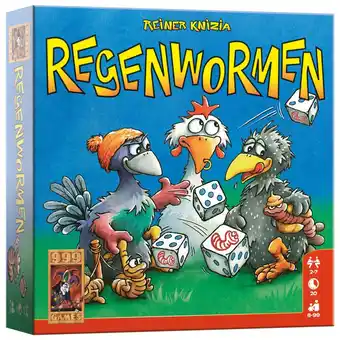 Toys2Play Regenwormen - Dobbelspel aanbieding