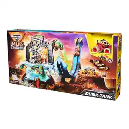 Top1Toys Monster Jam 1:64 Mud Blasters Truck Wash Pl Set aanbieding