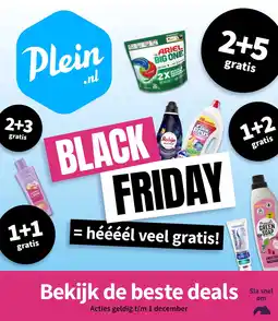 Plein.nl Black friday deals aanbieding