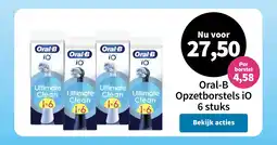 Plein.nl Oral-B Opzetborstels io aanbieding