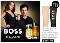 Pour Vous Een BOSS The Scent bodylotion aanbieding