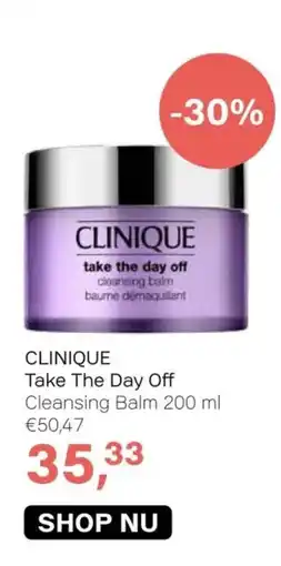 Pour Vous Clinique Take The Day Off aanbieding
