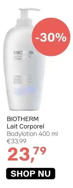Pour Vous Biotherm Lait Corporel aanbieding