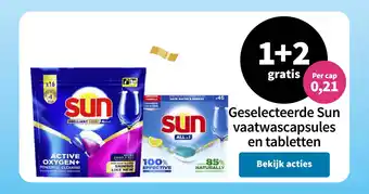 Plein.nl Geselecteerde Sun vaatwascapsules aanbieding